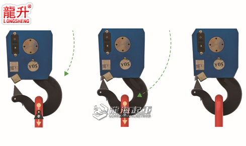 智能安全吊鉤安全設(shè)計(jì)：彈簧鎖舌+固定安全鎖舌